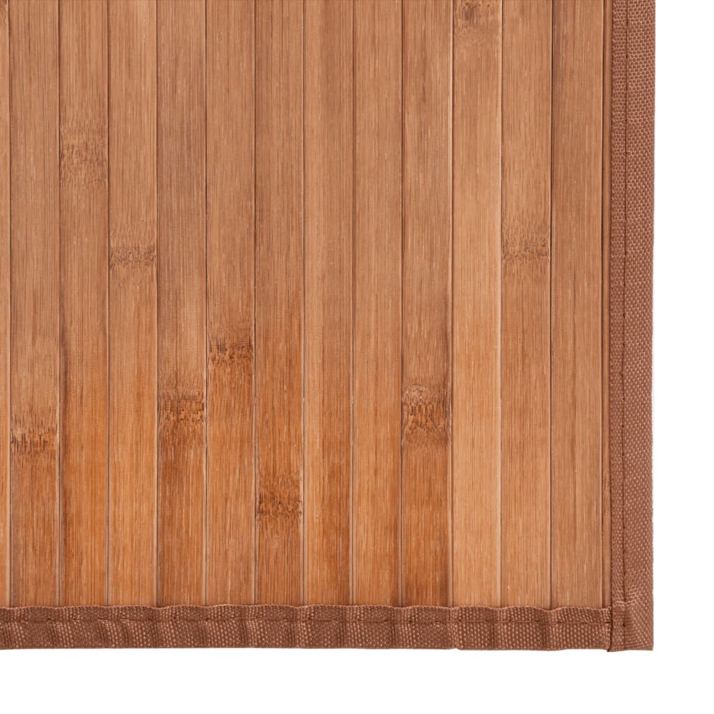 vidaXL Matta rektangulär naturlig 100x400 cm bambu