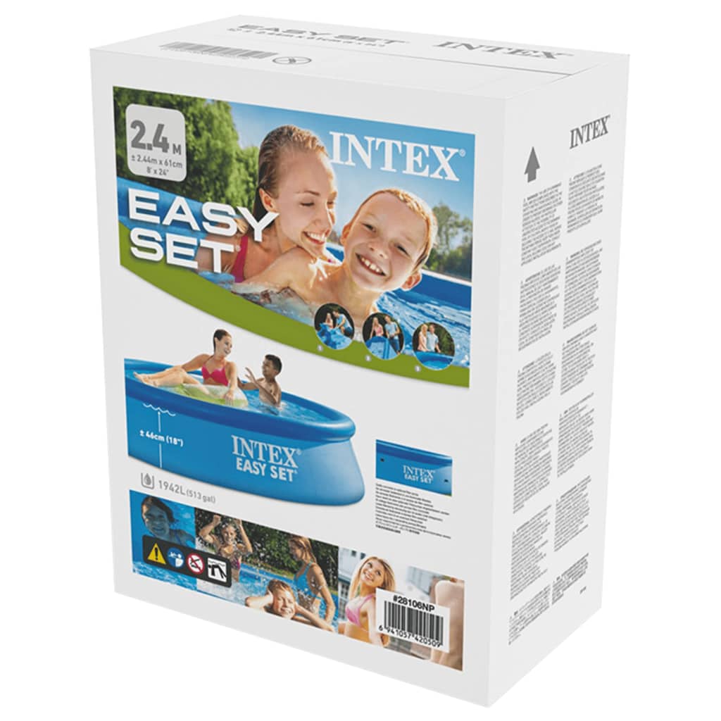 Intex Pool Easy Set 244x61 cm PVC