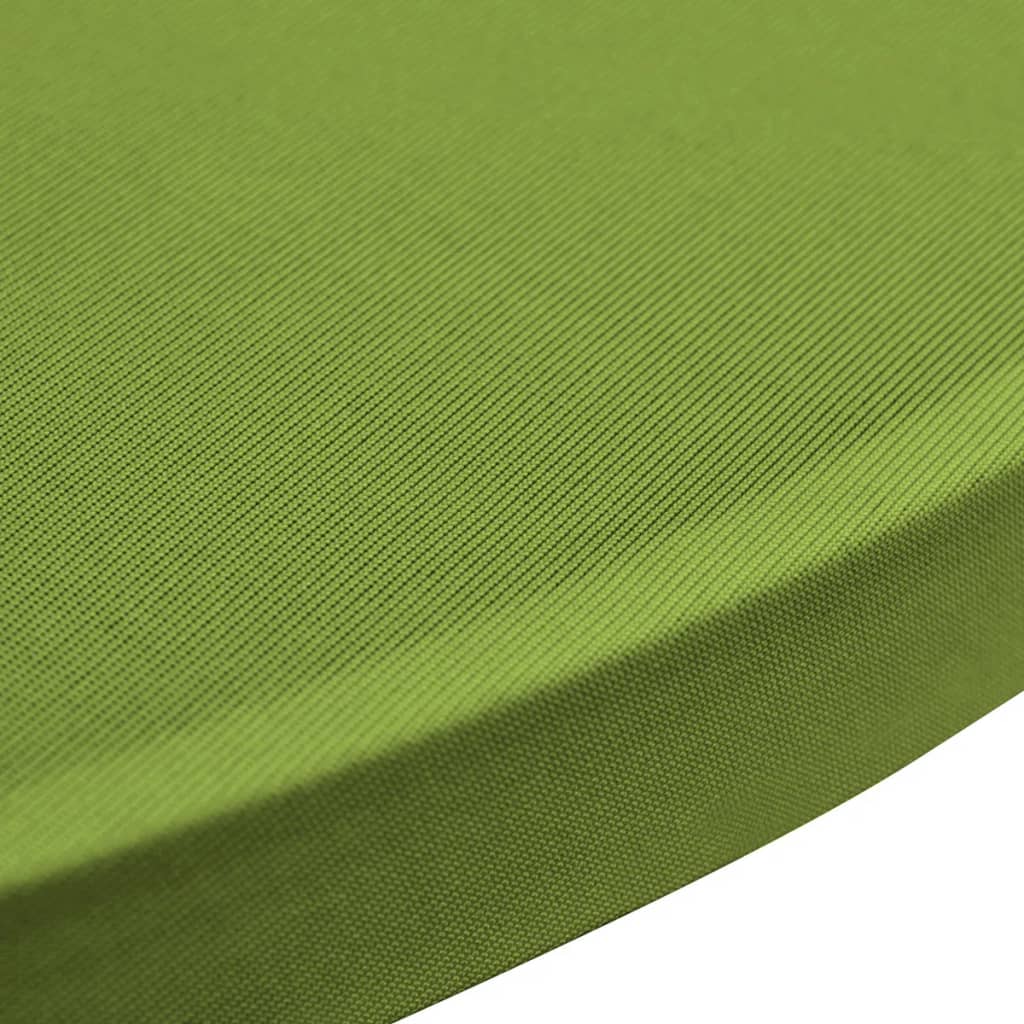 vidaXL Bordsöverdrag 4 st 60 cm stretch grön
