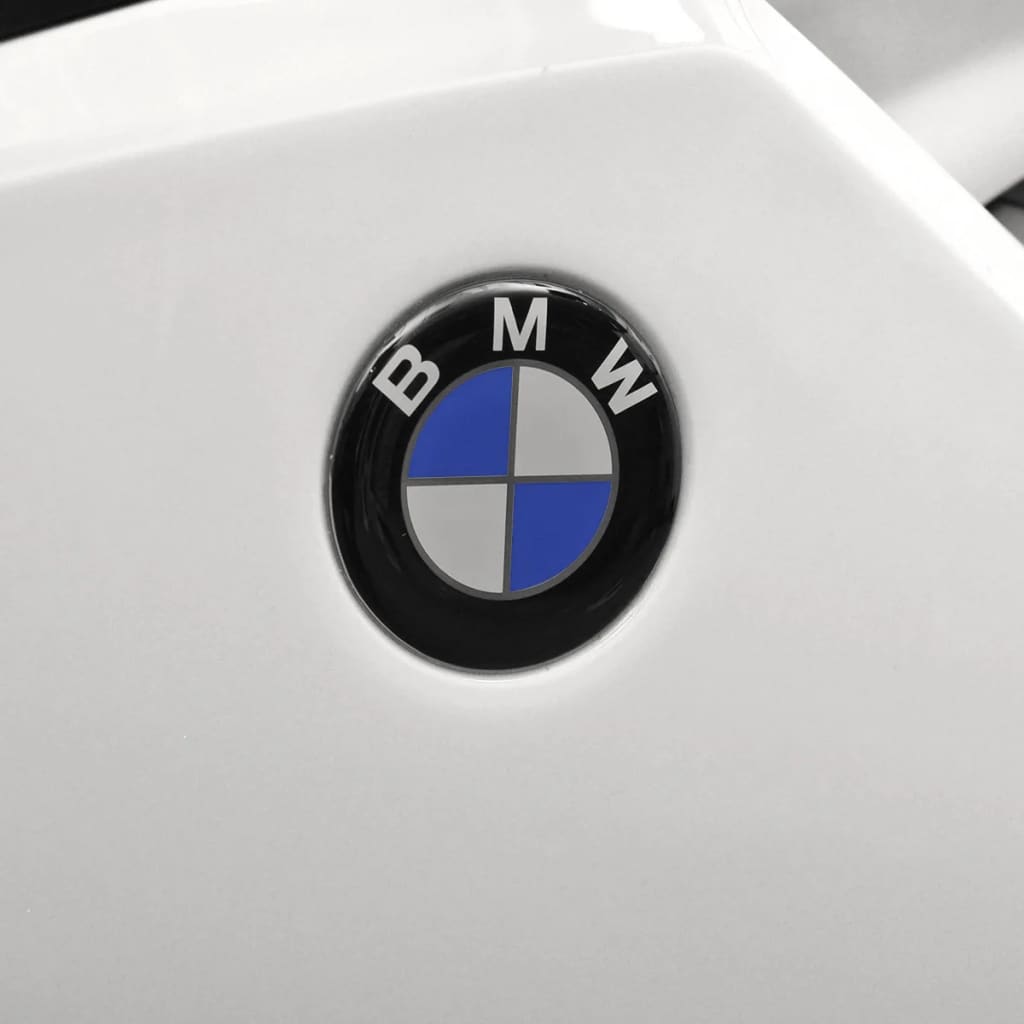 Elmotorcykel för barn BMW 283 vit 6 V