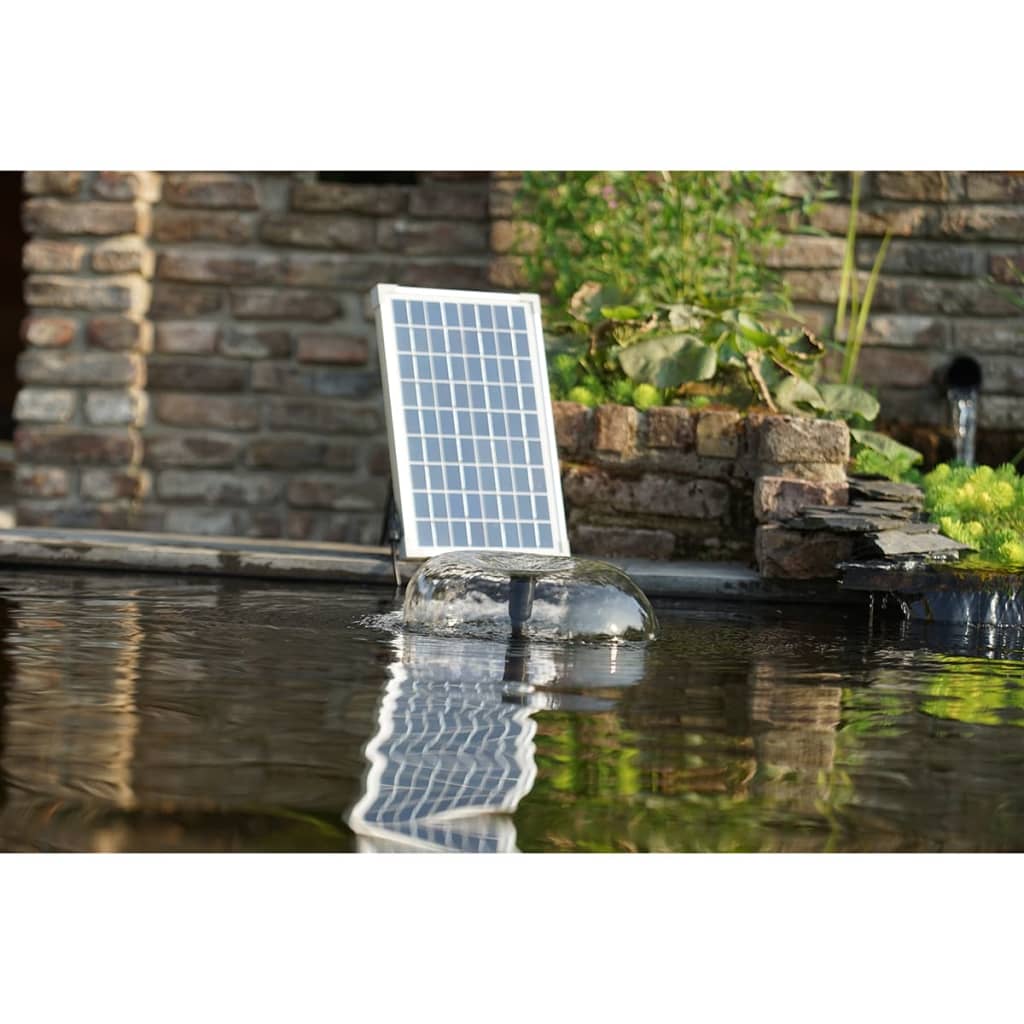 Ubbink Soldriven vattenpump set med batteri SolarMax 1000 1351182