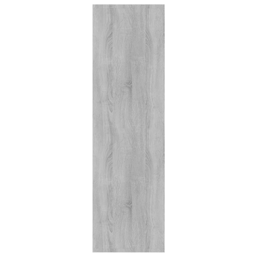 vidaXL Bokhylla/Rumsavdelare grå sonoma 80x30x103 cm konstruerat trä