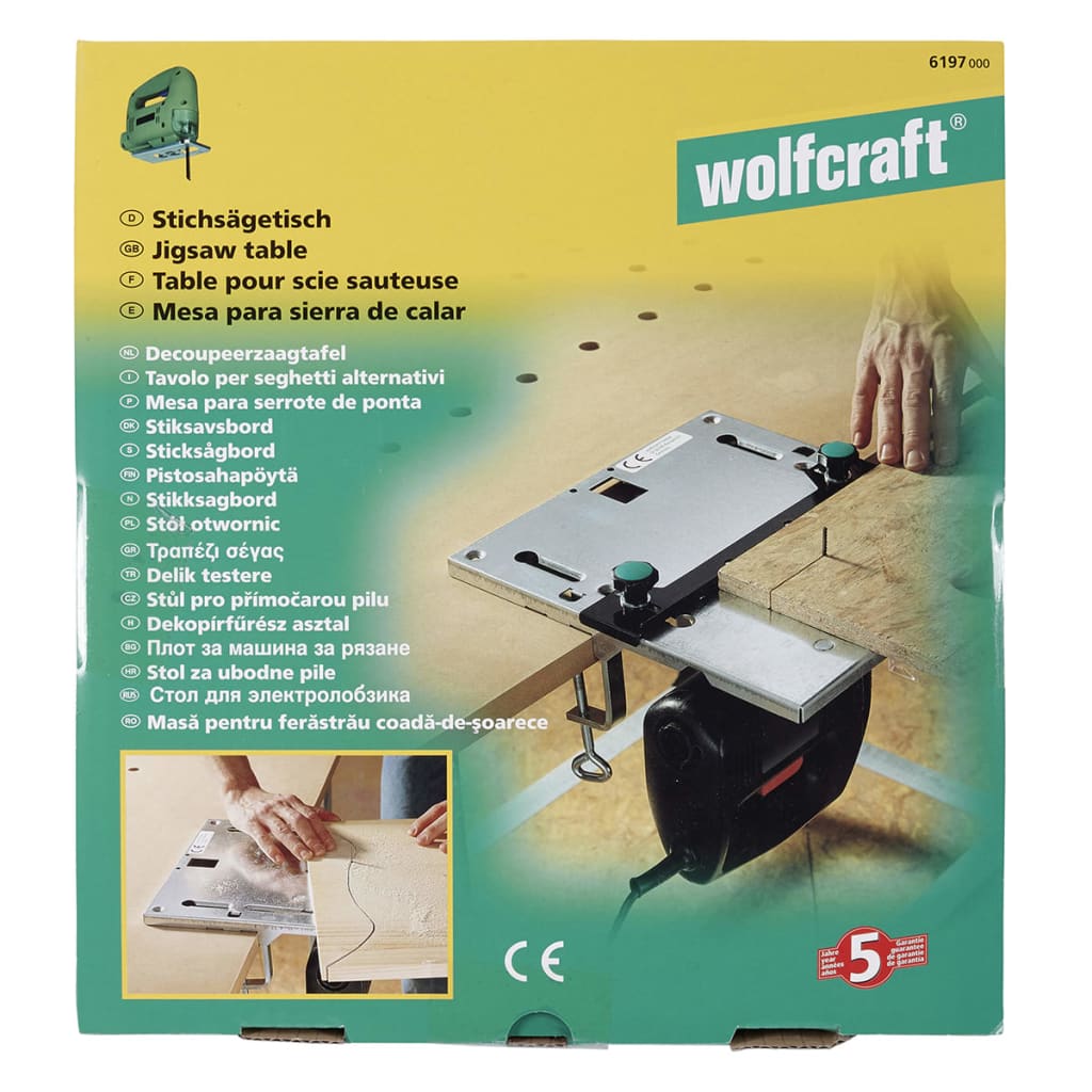 wolfcraft Sticksågsbord 6197000