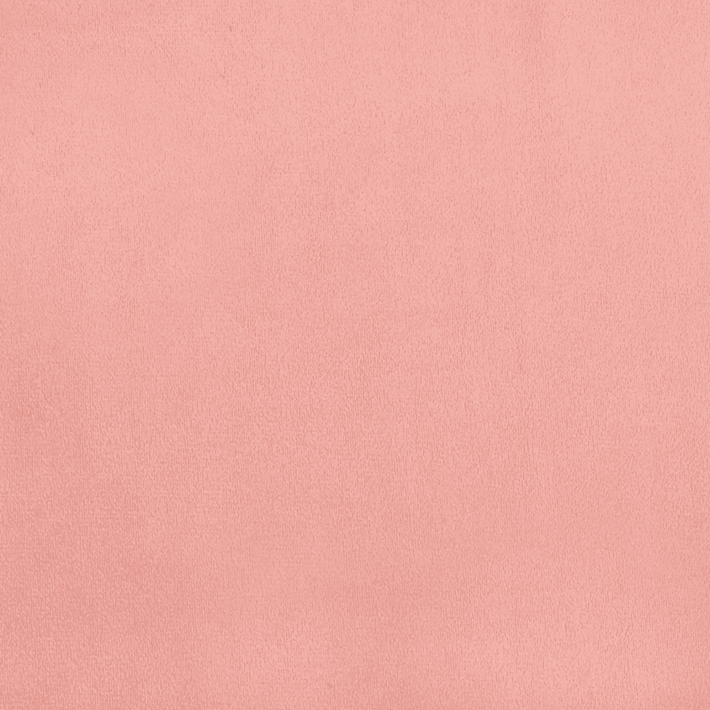 vidaXL Ramsäng med madrass rosa & LED 160x200 cm sammet