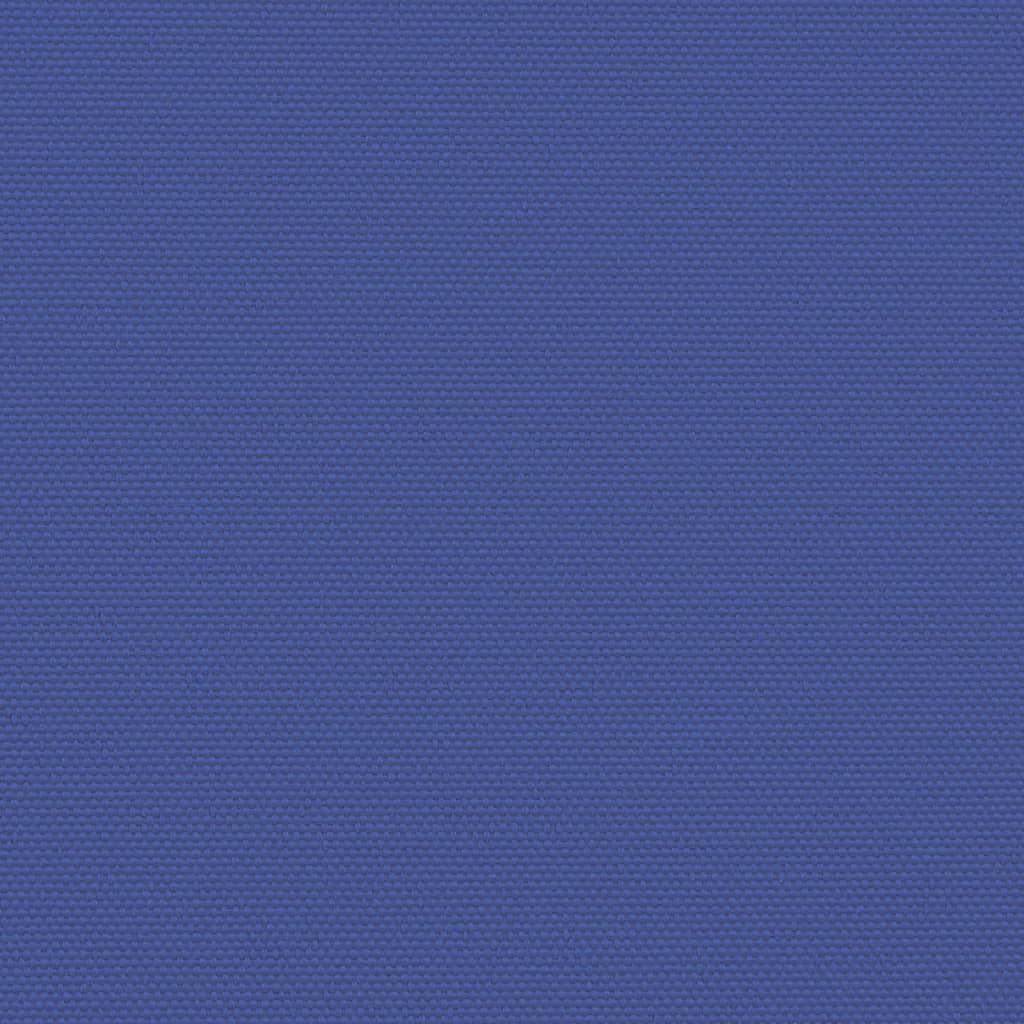 vidaXL Infällbar sidomarkis blå 160x1200 cm
