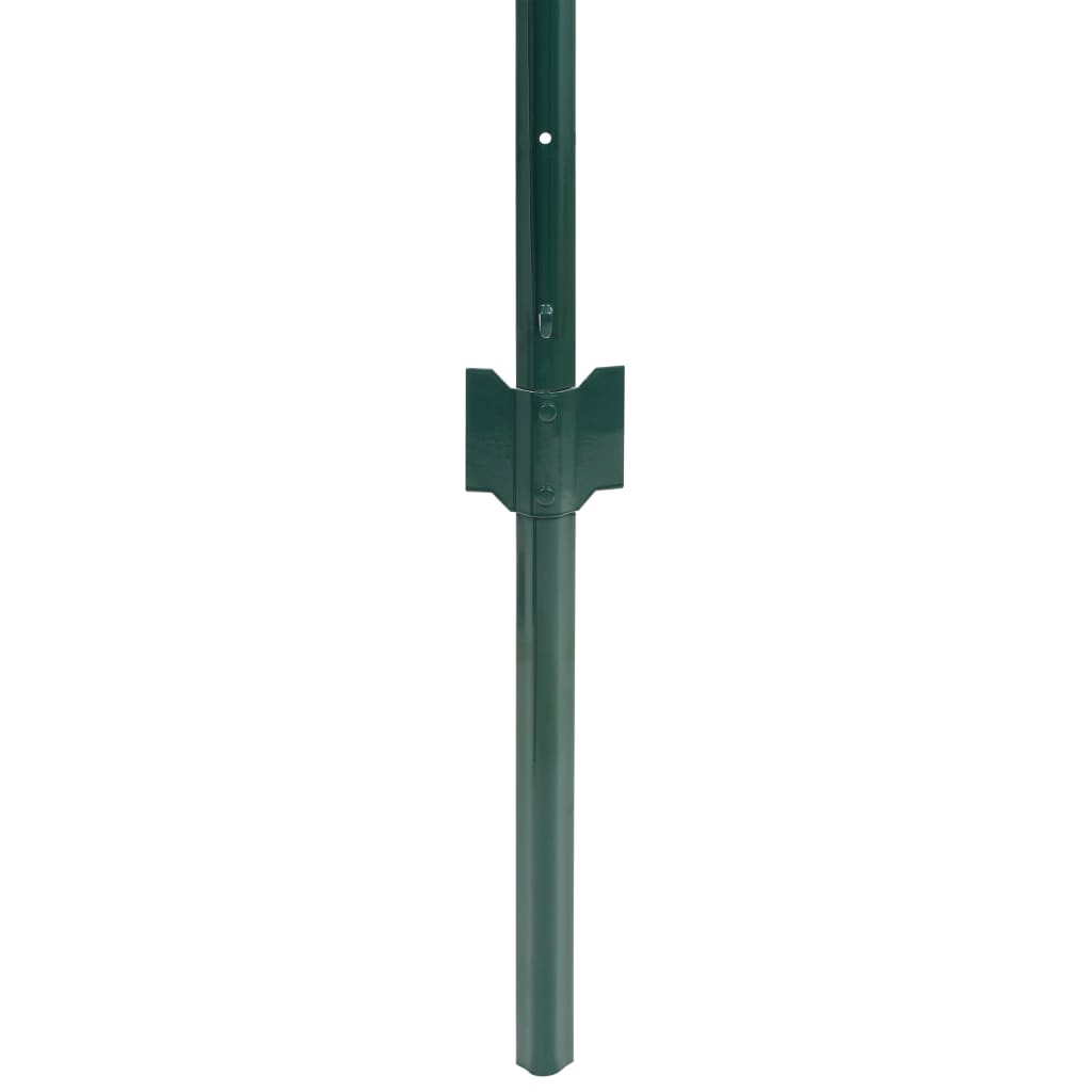 vidaXL Eurofence stål 20x0,8 m grön