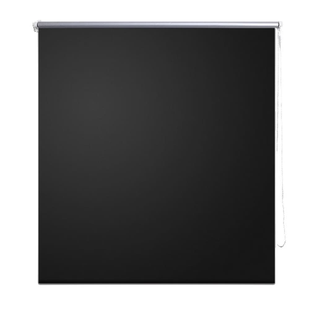 Rullgardin svart 80 x 230 cm mörkläggande