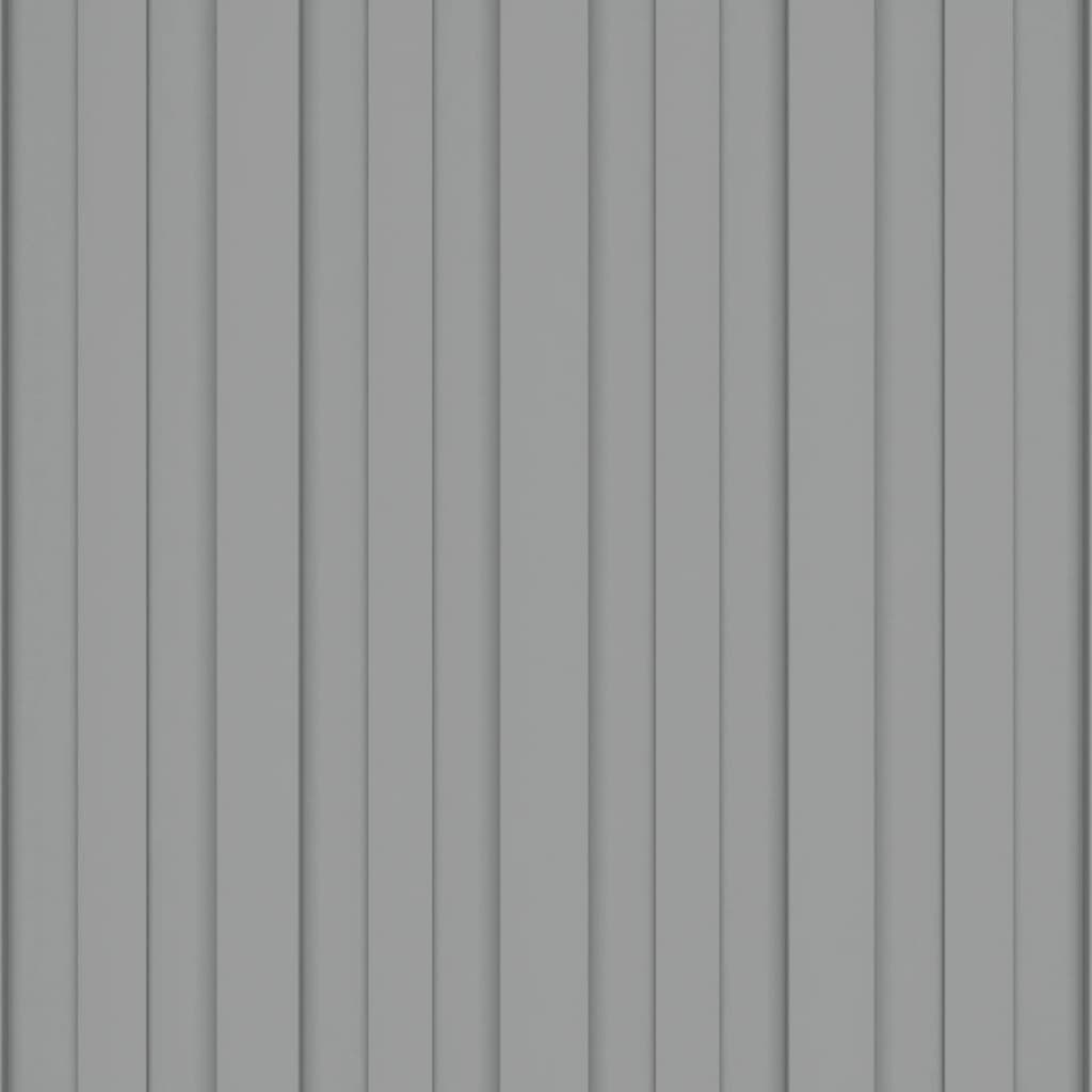 vidaXL Takprofiler 36 st galvaniserat stål grå 80x45 cm