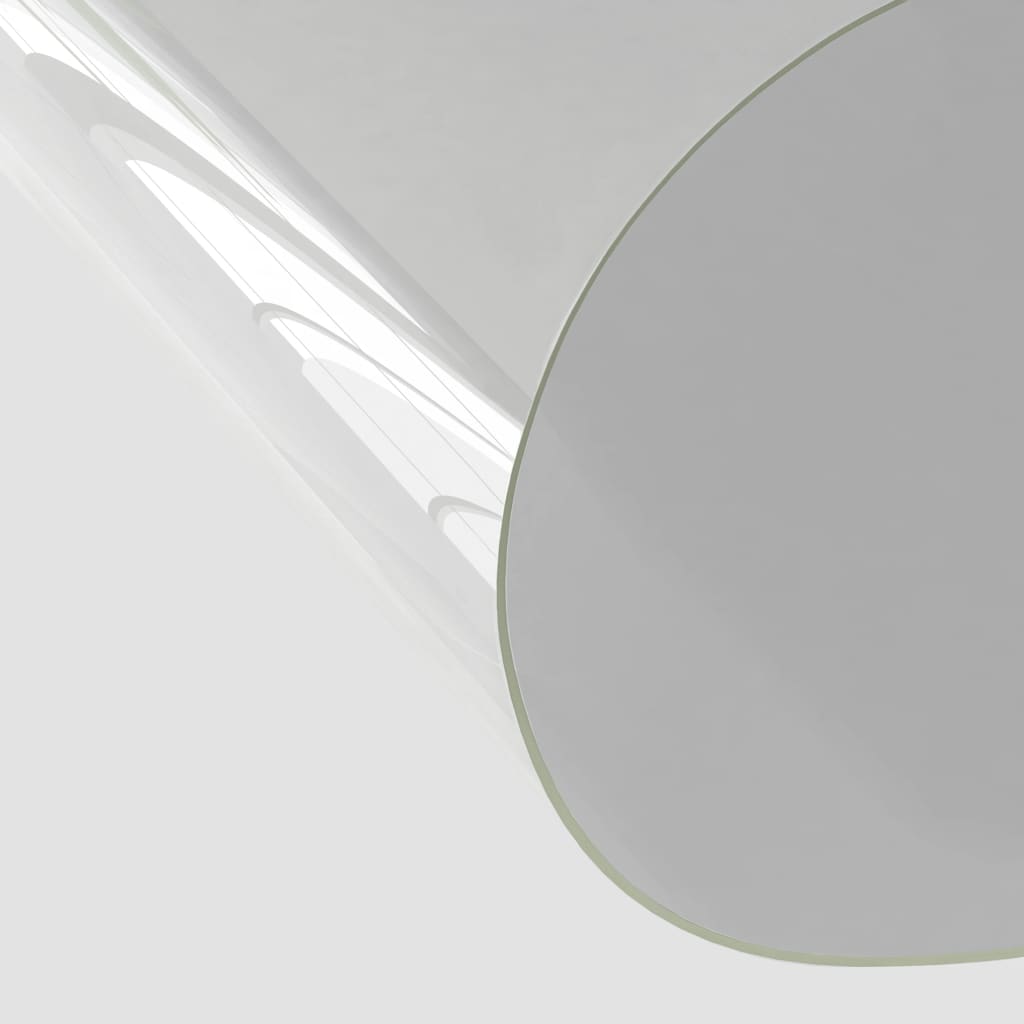 vidaXL Bordsskydd genomskinligt 100x60 cm 2 mm PVC
