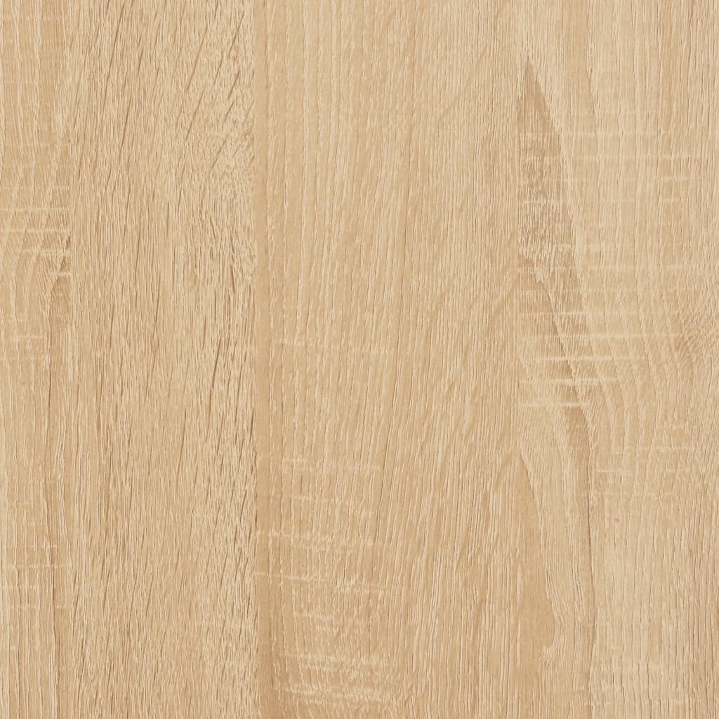 vidaXL Sängram sonoma-ek 120x200 cm konstruerad trä