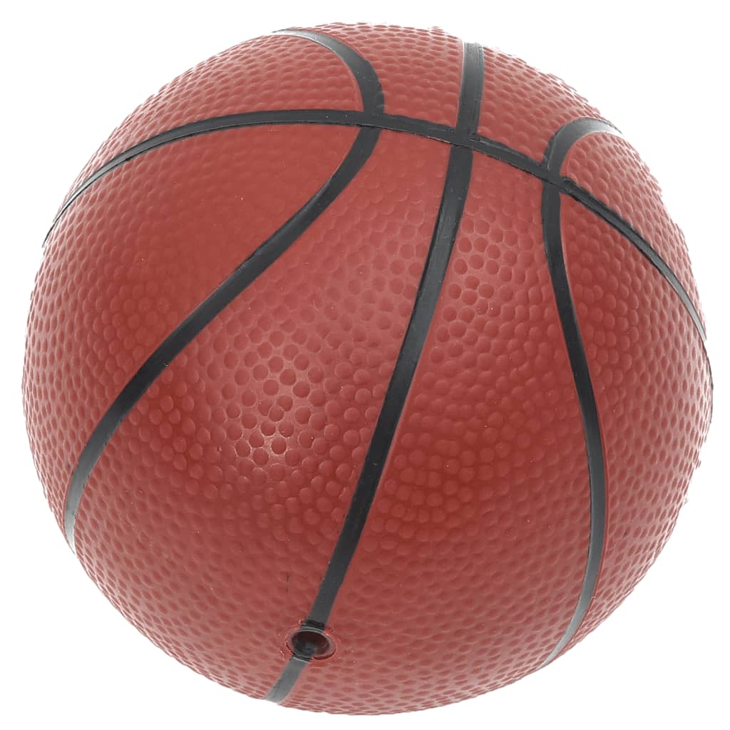 vidaXL Flyttbar basketkorg justerbar 109-141 cm
