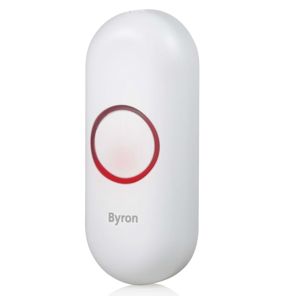 Byron Trådlös portabel dörrklocka vit