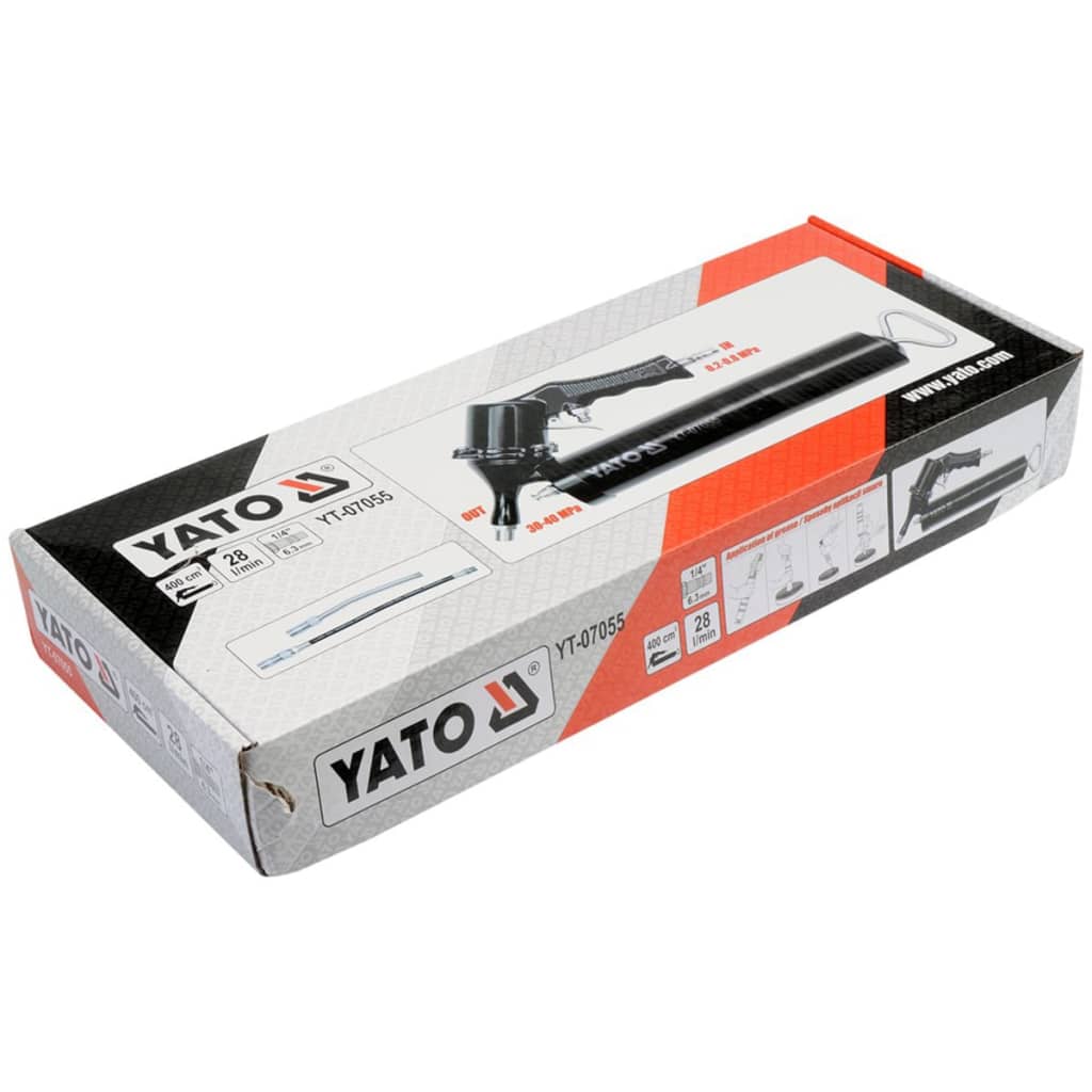 YATO Tryckluftsdriven Fettspruta 400 CC YT-07055
