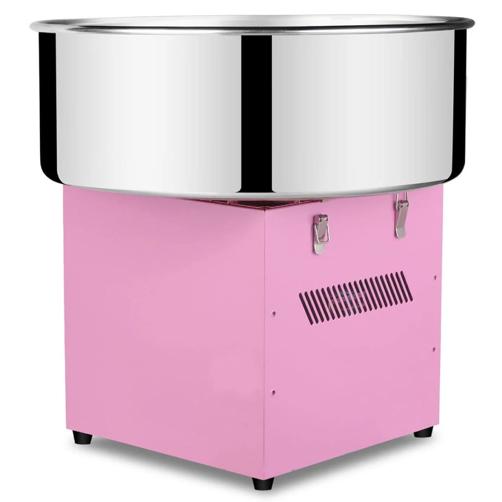 Professionell sockervaddsmaskin rostfritt stål 1 kW rosa