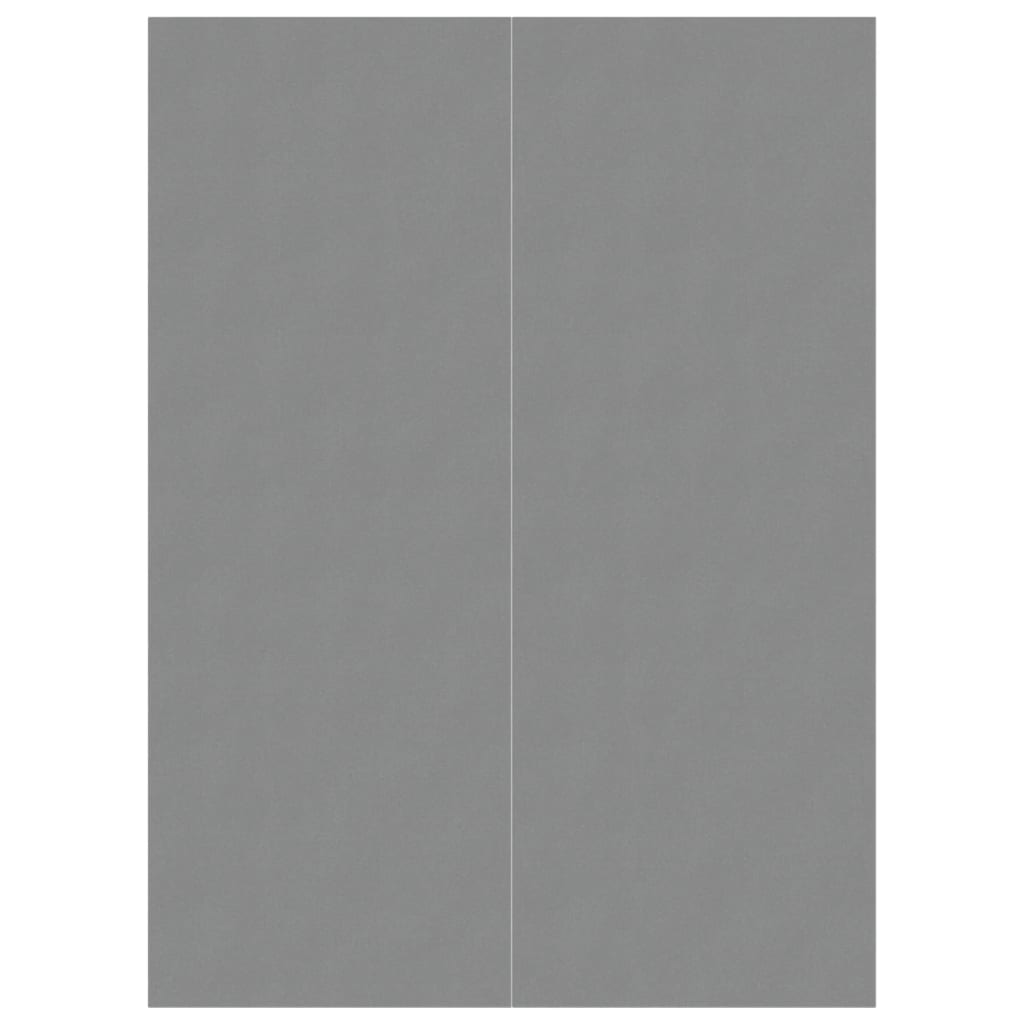 vidaXL Bottenmatta ljusgrå 300x200 cm polyester geotextil