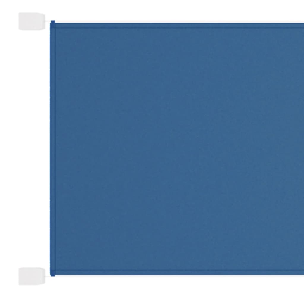 vidaXL Markis vertikal blå 100x360 cm oxfordtyg