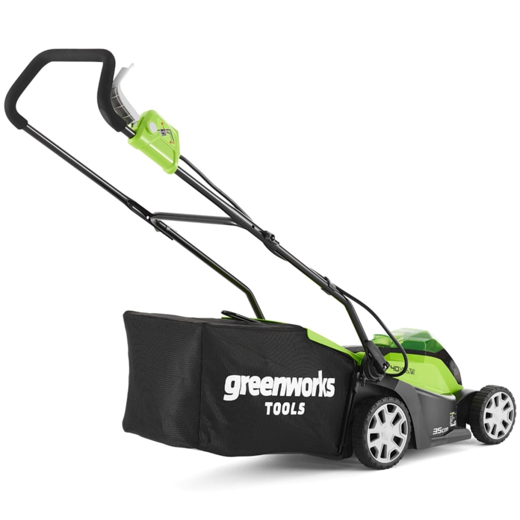 Greenworks Gräsklippare utan 40 V-batteri G40LM35 2501907