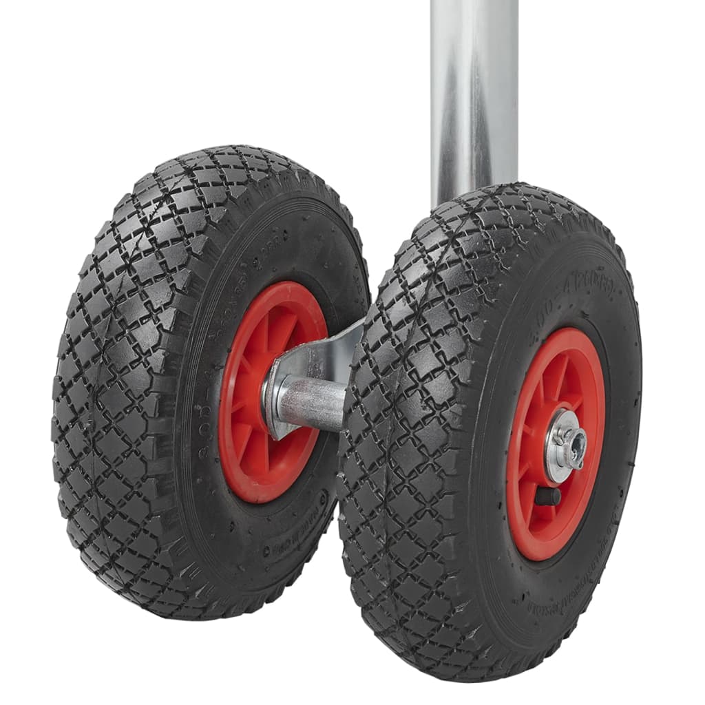 ProPlus Dubbelt stödhjul för släpvagn med plastfälg 26 x 8,5 cm 341508