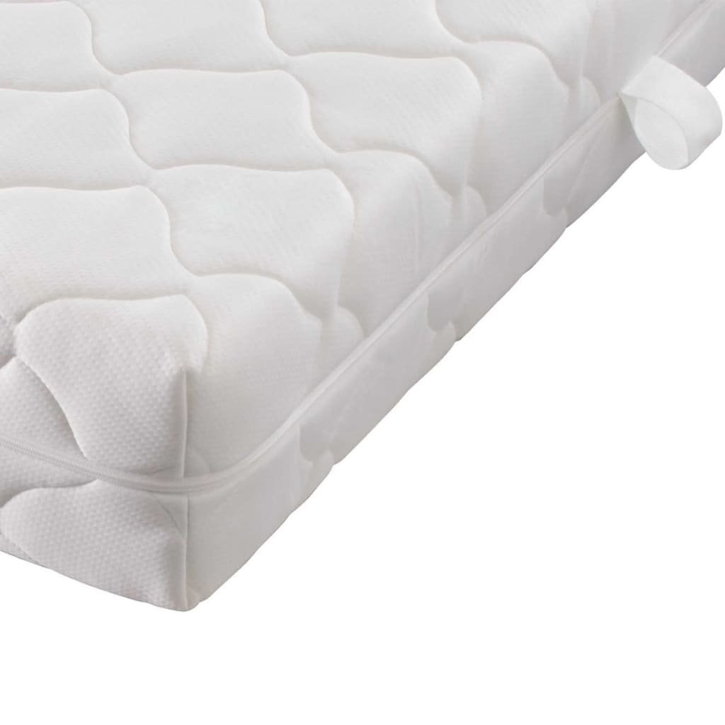 vidaXL Säng med madrass mexikansk stil furu 160x200 cm