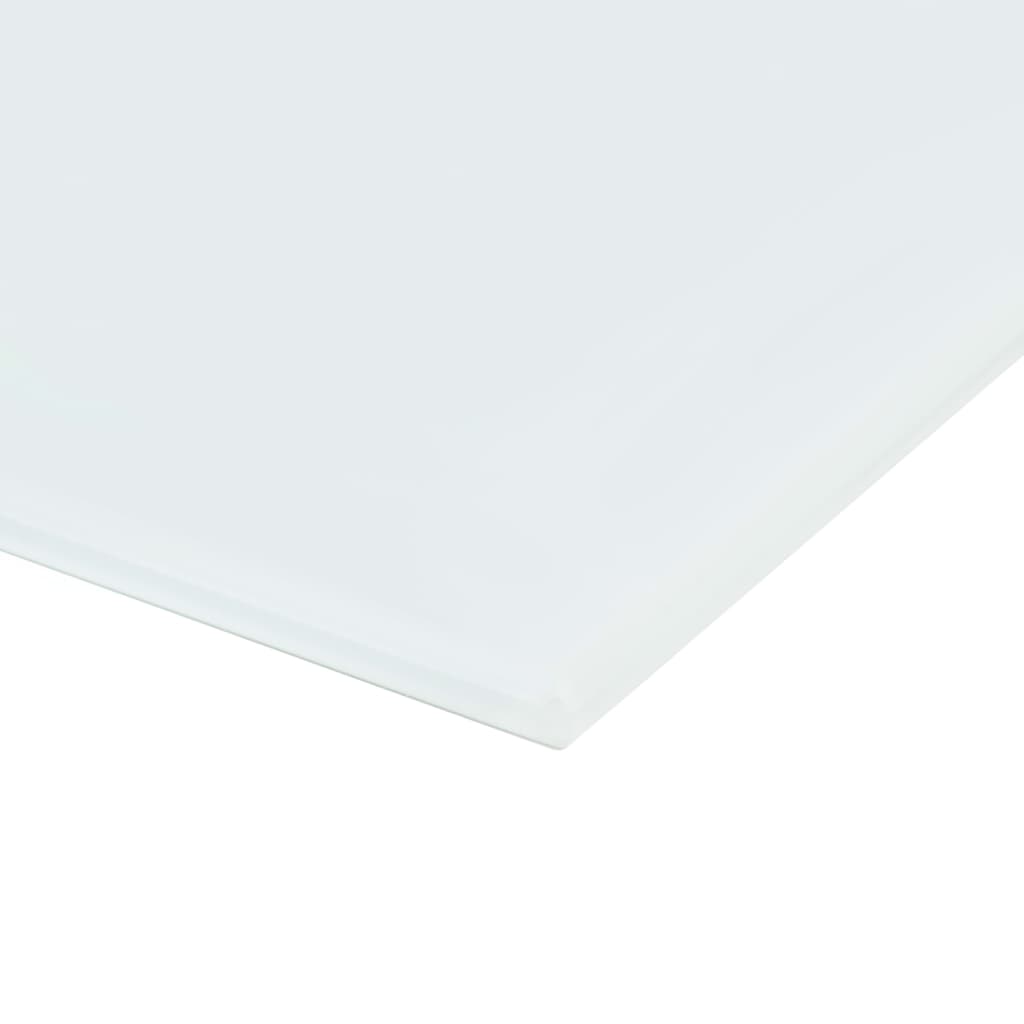 vidaXL Whiteboard magnetisk väggmonterad glas 80x60 cm