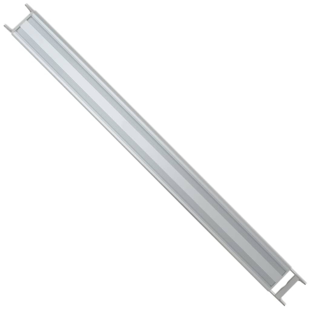 vidaXL LED Akvarielampa 120-130 cm aluminium IP67