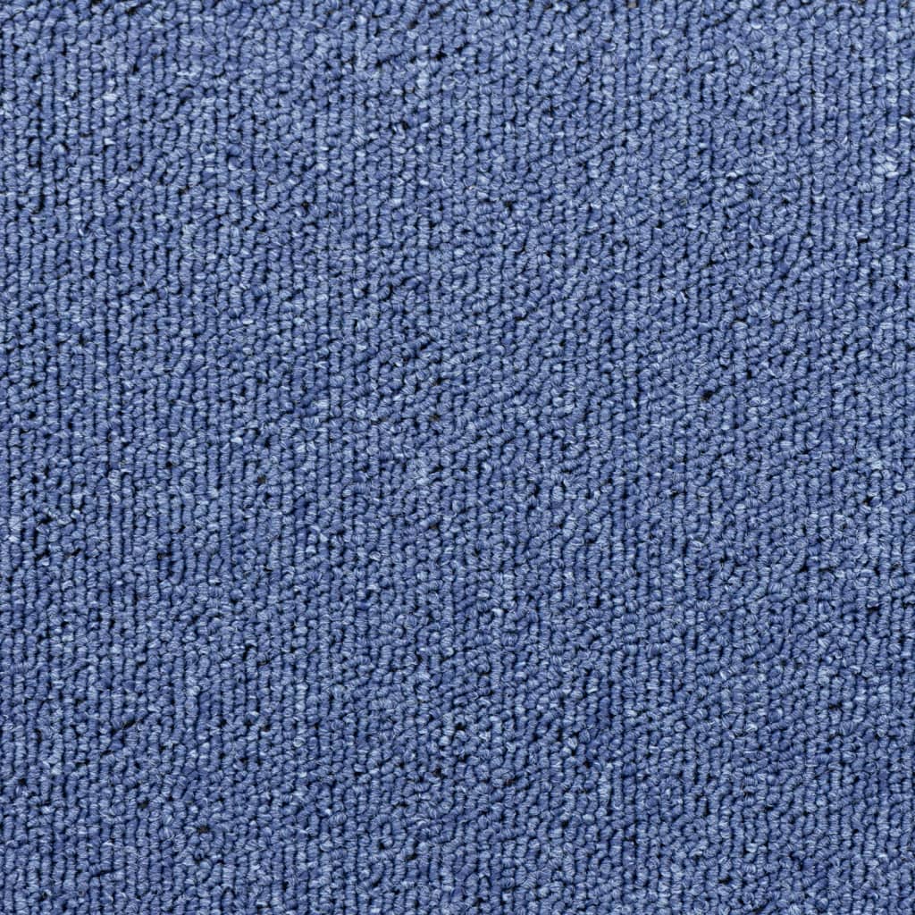 vidaXL 15 st Trappstegsmattor blå 65x24x4 cm