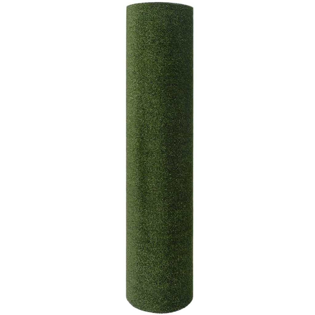 vidaXL Konstgräsmatta 1,5x5 m/7-9 mm grön