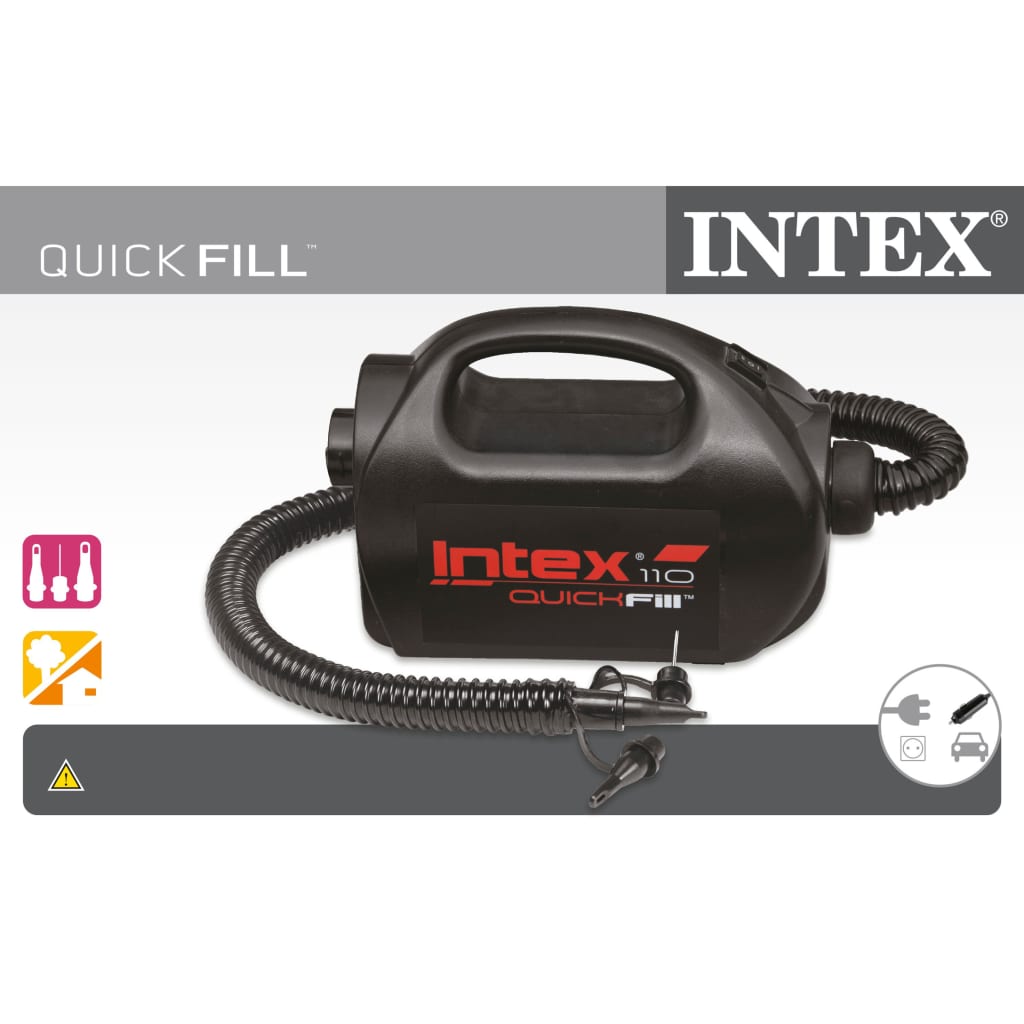 Intex Elektrisk luftpump Quick-Fill High PSI 220-240 V 68609