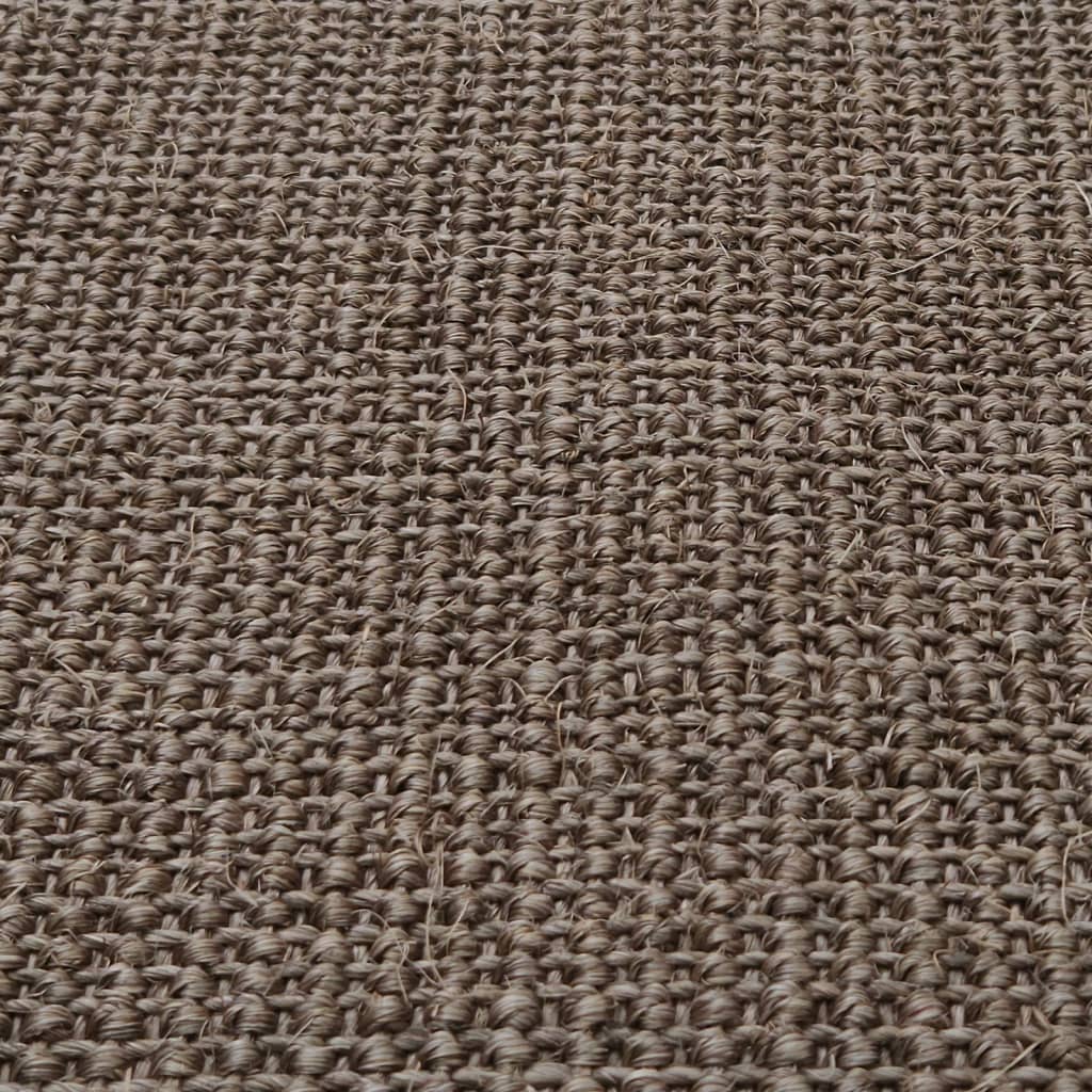 vidaXL Sisalmatta för klösstolpe brun 66x350 cm