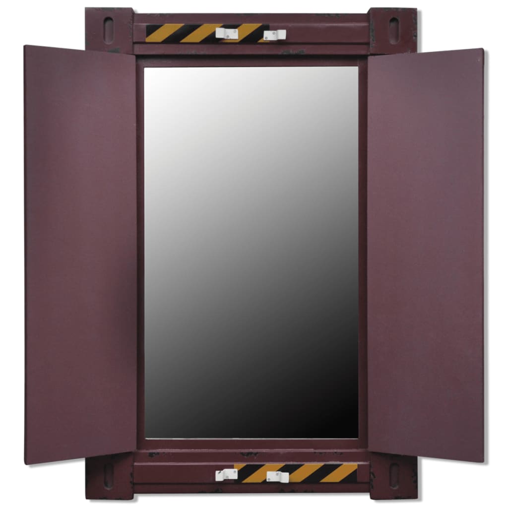 Spegel med unik träram