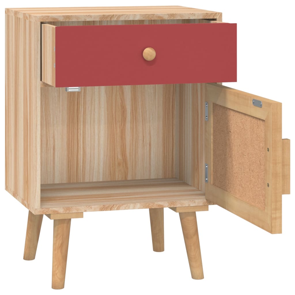 vidaXL Sängbord 40x30x55 cm konstruerat trä