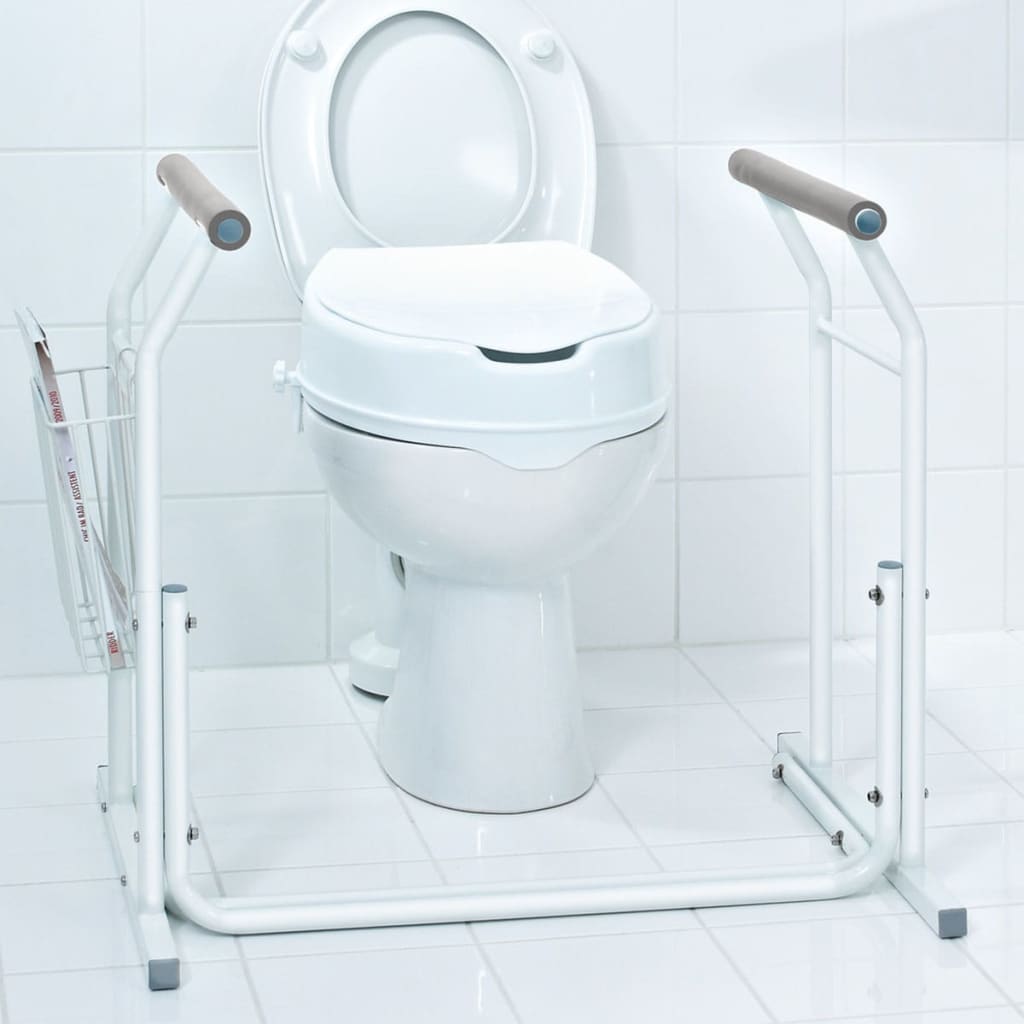 RIDDER Mobilt stödhandtag för toaletter vit 150 kg A0110101