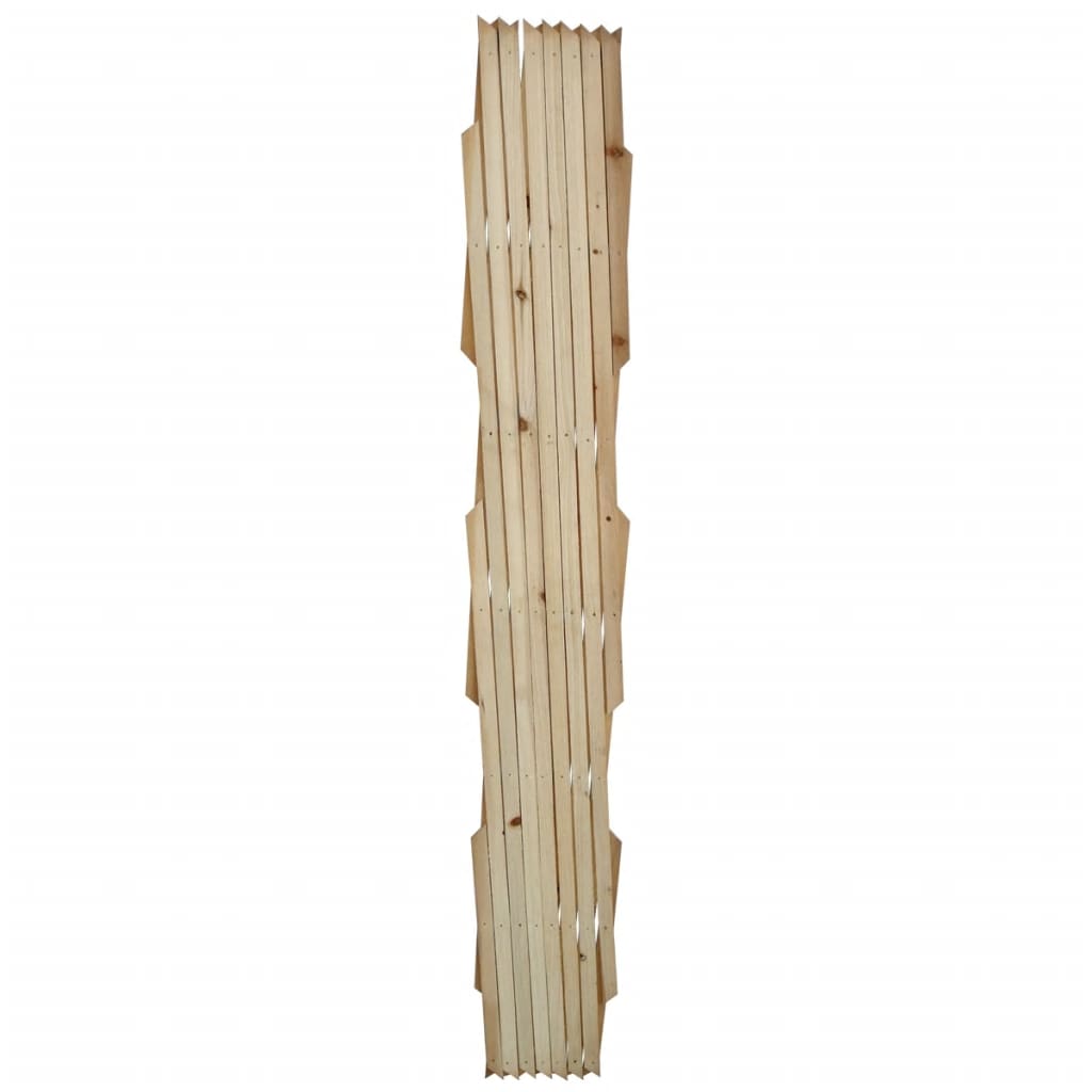 vidaXL Spaljéstaket 5 st massivt trä 180 x 90 cm
