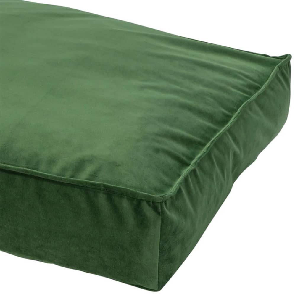 Madison Hundbädd Velvet 80x55x15 cm grön