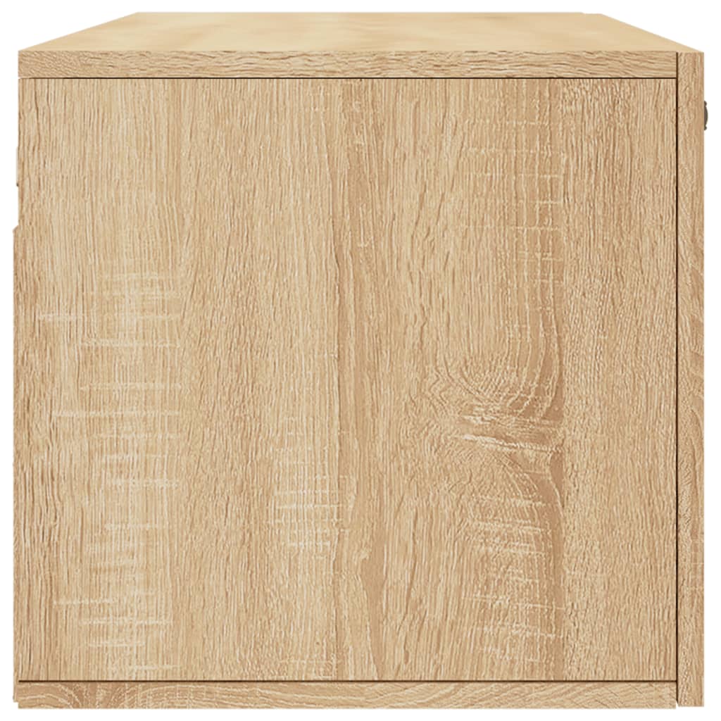 vidaXL Väggskåp sonoma-ek 100x36,5x35 cm konstruerat trä