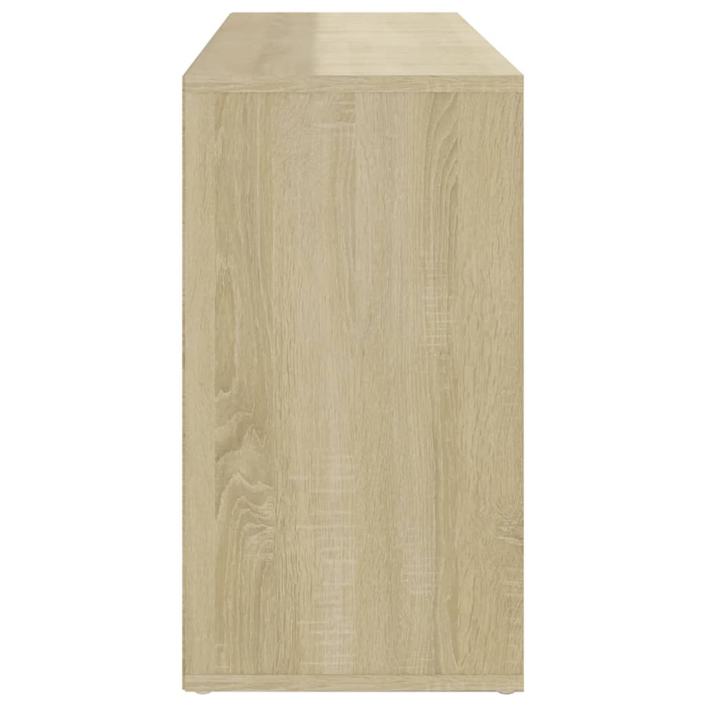vidaXL Skobänk sonoma-ek 103x30x54,5 cm konstruerat trä