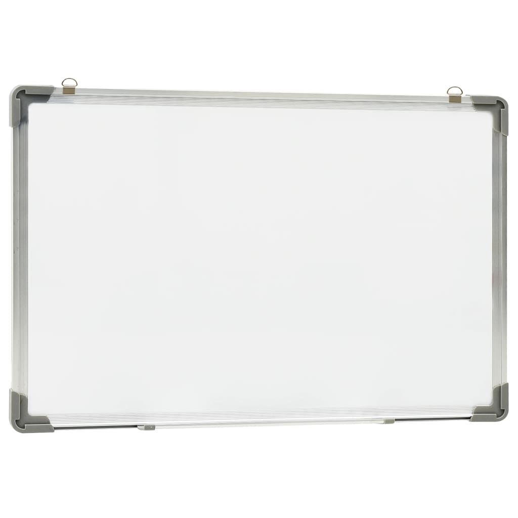 vidaXL Magnetisk whiteboard vit 50x35 cm stål