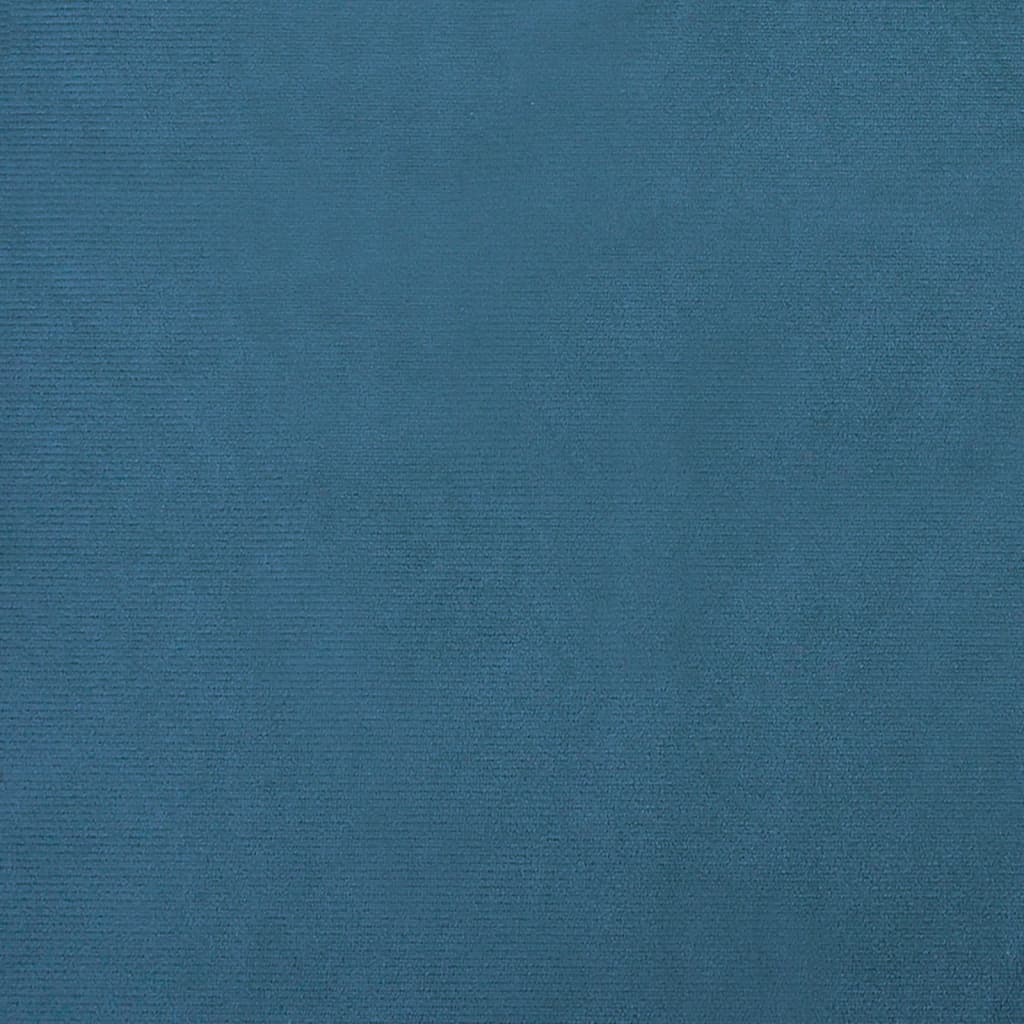 vidaXL Barnsoffa blå 70x45x33 cm sammet