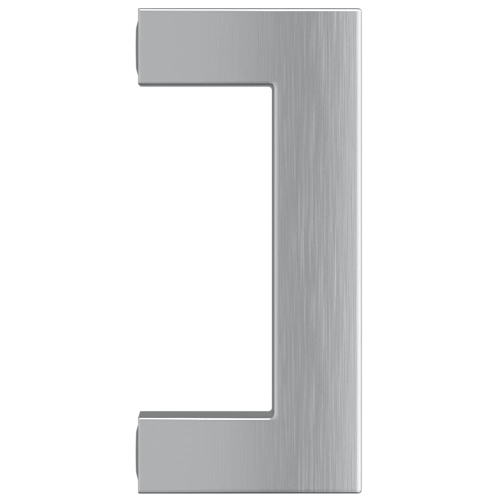 vidaXL Skåphandtag 10 st silver 64 mm rostfritt stål