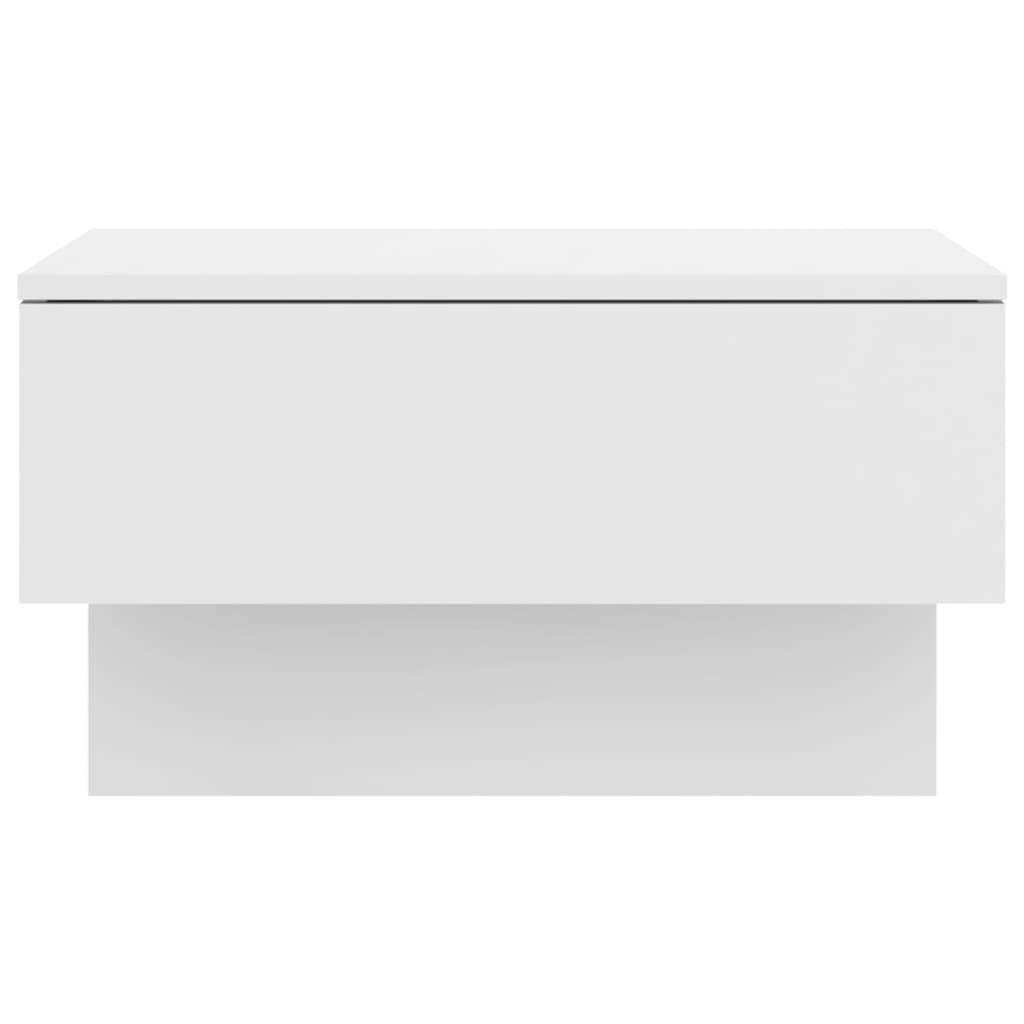 vidaXL Väggmonterade sängbord 2 st vit