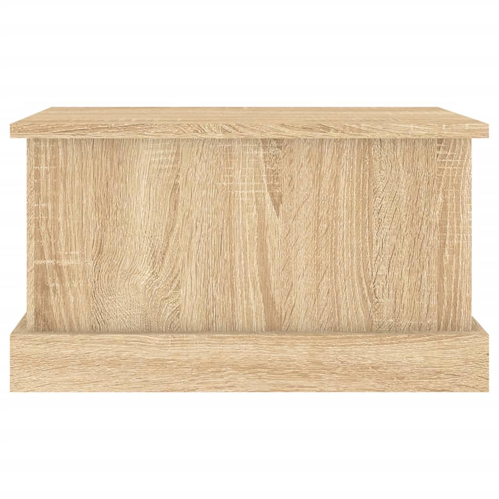 vidaXL Förvaringslåda sonoma-ek 50x30x28 cm konstruerat trä