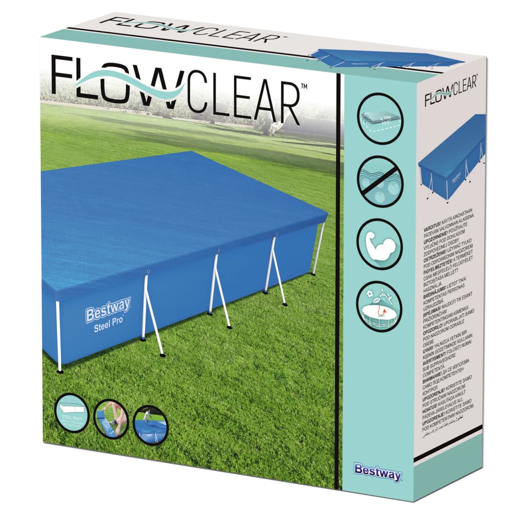 Bestway Poolöverdrag Flowclear 400x211 cm