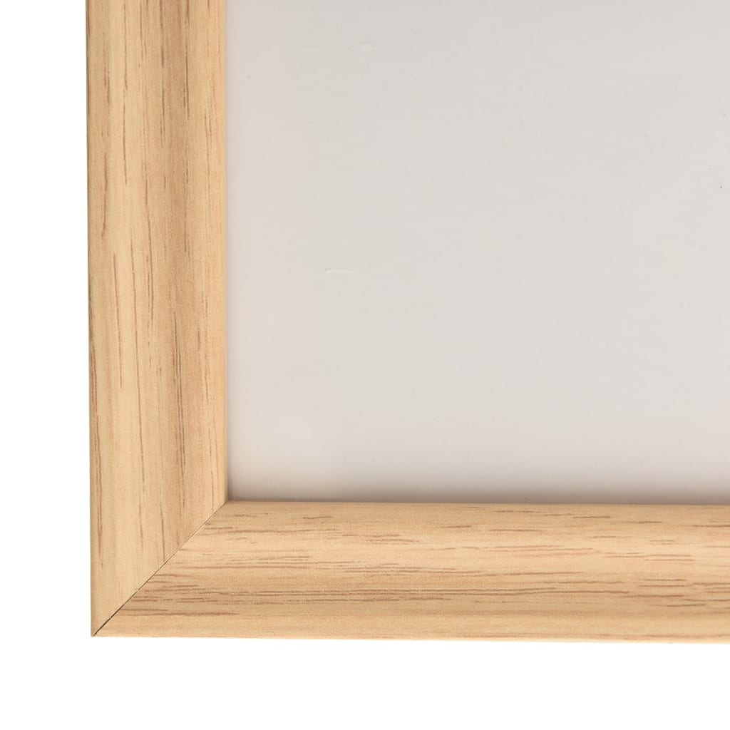 vidaXL Fotoramar 5 st för vägg eller bord ljus ek 59,4x84 cm