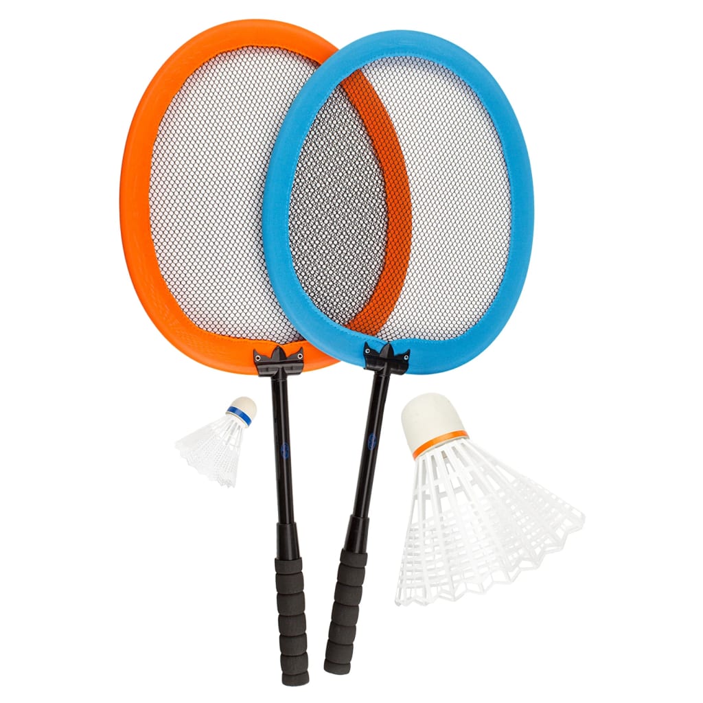 Get & Go Badmintonset XXL orange och blå