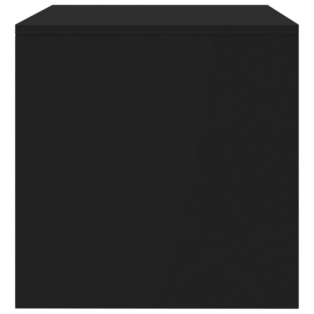 vidaXL TV-bänk svart 100x40x40 cm konstruerat trä
