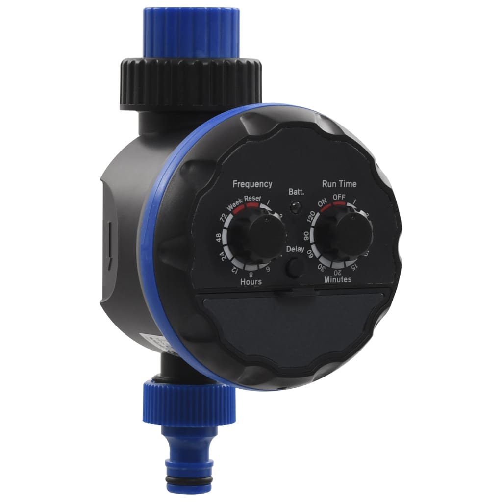 vidaXL Automatiskt droppbevattningssystem 142 delar med timer