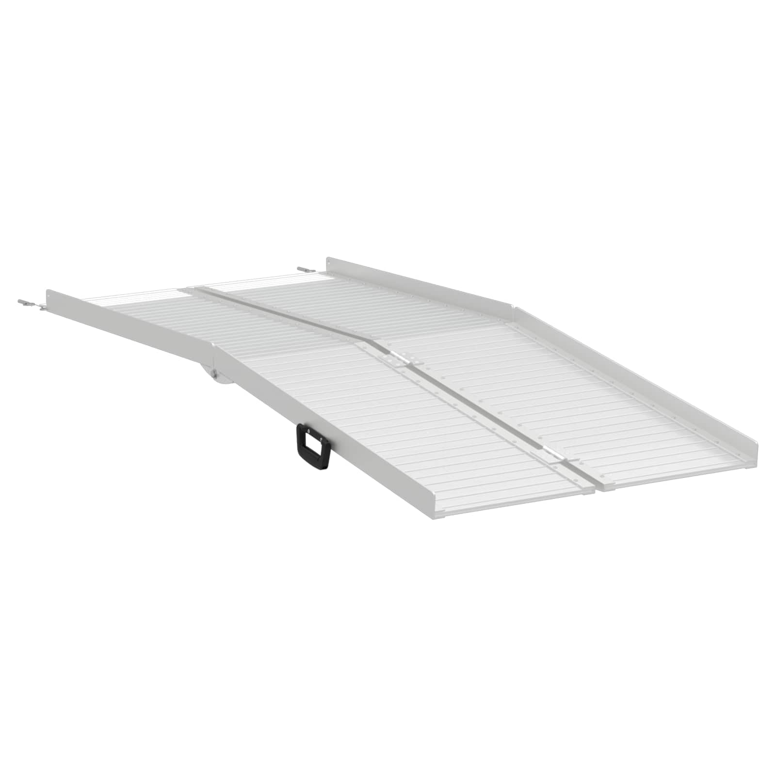 Flyttbar Ramp Rullstol vidaXL Ramp för rullstol 270 kg Silver 270 kg Aluminium | vidaXL.se