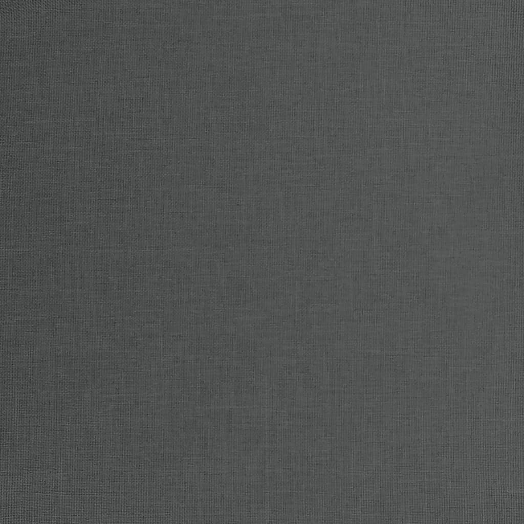 vidaXL Trädgårdsstolar 6 st med dynor svart 56,5x57x83 cm konstrotting