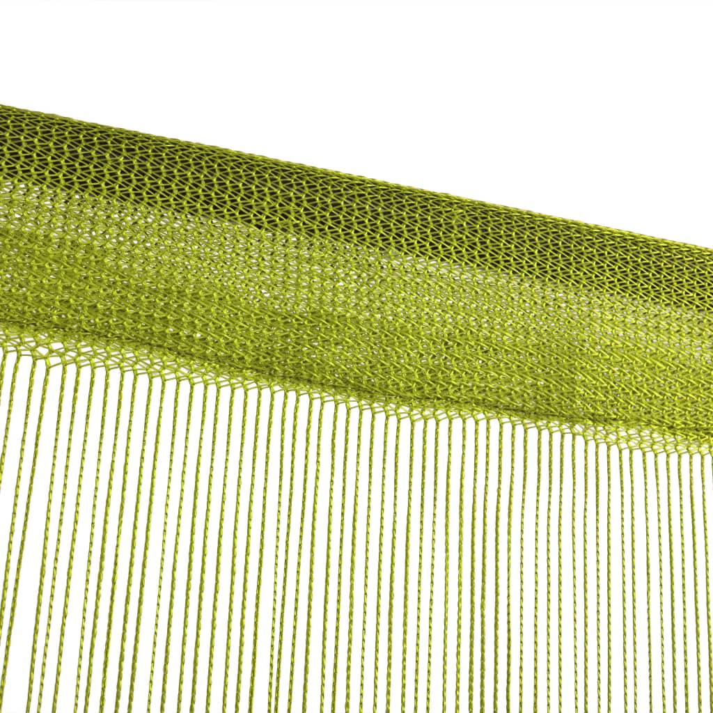 vidaXL Trådgardiner 2 st 100x250 cm grön