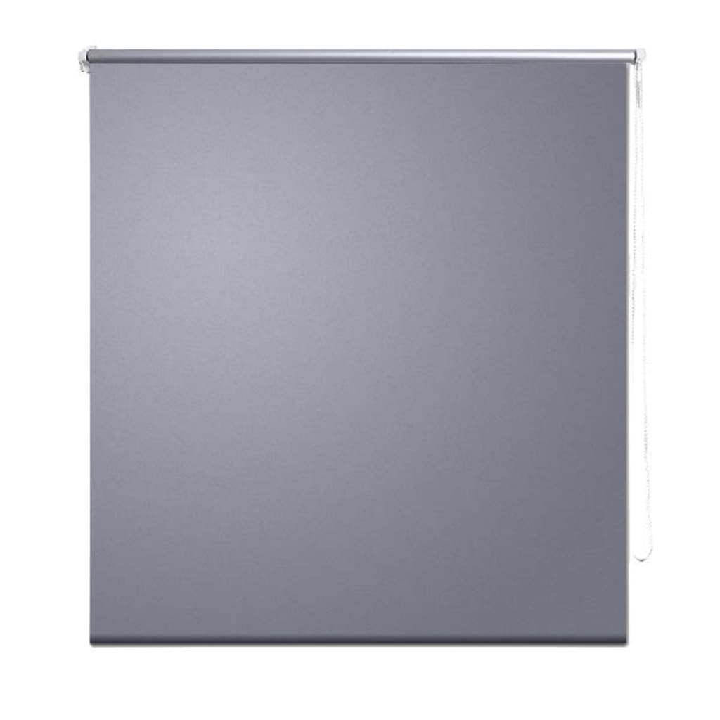 Rullgardin grå 140 x 175 cm mörkläggande